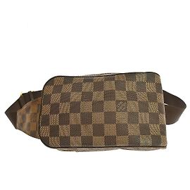 Louis Vuitton Geronimos Gürteltasche Damier Braun