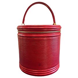 Louis Vuitton Epi Leather Handbag, Cannes Red Other