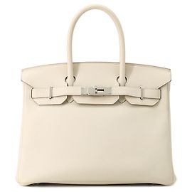 Hermès Bolsa Hermes Birkin 30 Craie Togo Outro