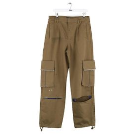 Autre Marque Pantalones rectos caqui Caqui