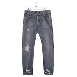 Raf Simons Vaqueros de corte recto azul Azul