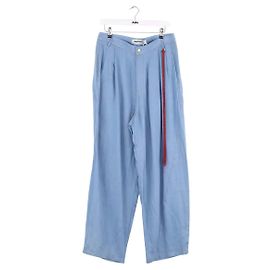 Autre Marque Blaue weite Hose Blau
