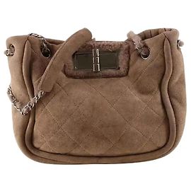 Chanel Borsa a tracolla marrone Marrone