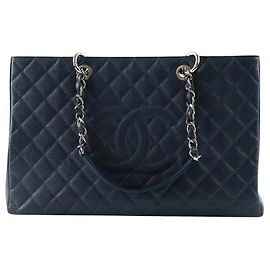 Chanel Cabas bleu Bleu
