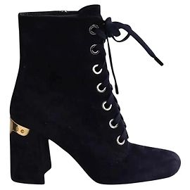 Prada Navy blue boots Navy blue