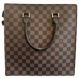1994 Louis Vuitton Damier Ebene Venice Flat Handbag Other
