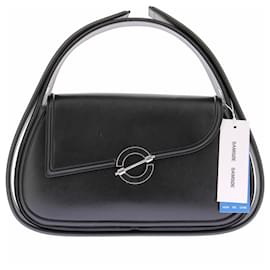 Samsoe & Samsoe Black Leather Handbag Black