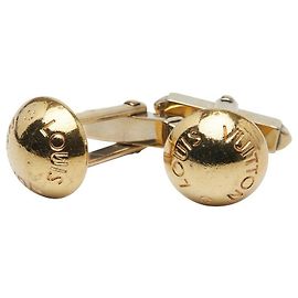 Abotoaduras Louis Vuitton Crew Dourado