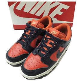 Autre Marque Baskets Nike DUNK LOW SP en cuir Autre Orange