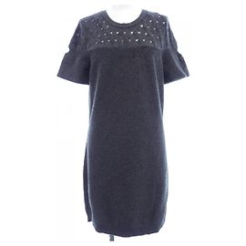 Robe en cachemire Chanel Marron