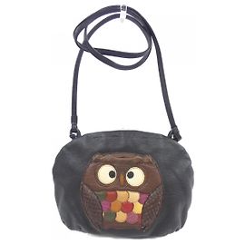 Autre Marque Bolsa de couro IBIZA Preto
