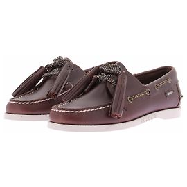 Weekend Max Mara Bootsschuhe aus braunem Leder Braun