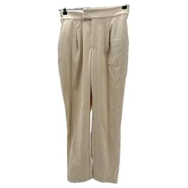 Autre Marque Pantalon en velours côtelé beige Beige