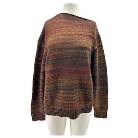 Zadig & Voltaire Mehrfarbiger Wollpullover Braun