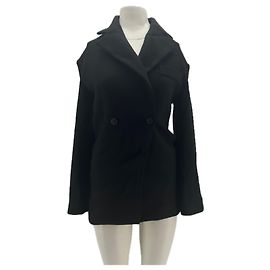 Autre Marque Schwarzer Blazer aus Polyester XS Schwarz