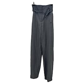 Iro Grey Wool Pants 38 Grey
