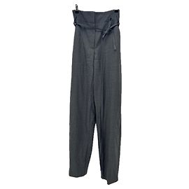 Iro Hose aus Wolle Grau 38 Grau