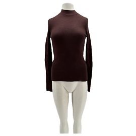 Autre Marque Top marrone a maniche lunghe Marrone
