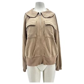 Autre Marque VARLEY Strickjacke beige aus Viscose mit Reißverschluss Beige