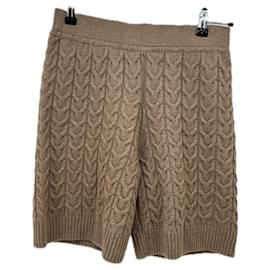 Autre Marque Short de cashmere bege Bege