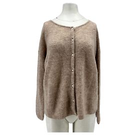 SéZane Cardigan aus Wolle beige Beige