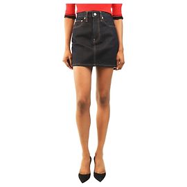 Helmut Lang Minigonna in denim indaco - taglia UK 6 Blu