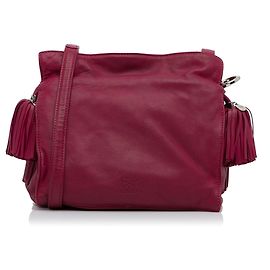 Bolsa transversal LOEWE Pink Small Leather Flamenco Rosa