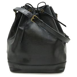 Borsa a Spalla Louis Vuitton Epi Noe Nero
