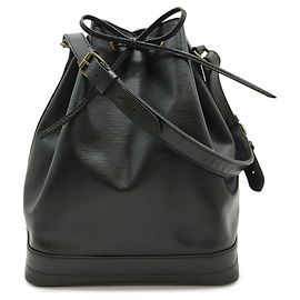 Borsa a Spalla Louis Vuitton Epi Noe Nero