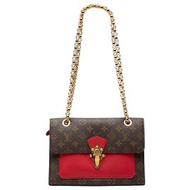 Louis Vuitton Marrón Monogram Victoire Castaño