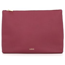 Pochette Oblong Loewe Bordeaux