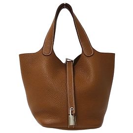 Hermès Sac à main Hermes Picotin Lock PM Marron