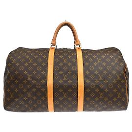 Louis Vuitton Keepall Monogram Canvas 55 Marrom