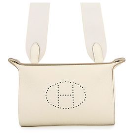 Hermès Bolsa de ombro Hermes Kara em couro Togo Outro
