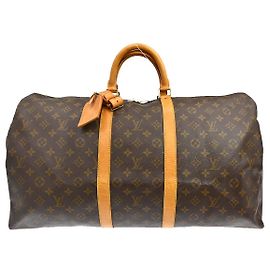 Louis Vuitton Keepall Monogram Canvas 55 Marrom