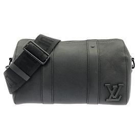 Borsa a tracolla Louis Vuitton LV Aerogram City Keepall M59255 Nero