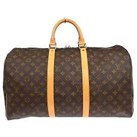 Louis Vuitton Keepall Monogram Canvas 50 Marrom