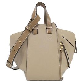 Bolsa de Ombro Loewe Hammock Small Bege Areia