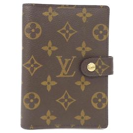 Louis Vuitton Monogram Agenda PM Organizer Braun