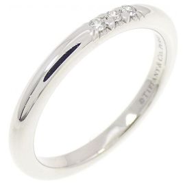 Tiffany & Co Tiffany Platinum Band Ring with Diamond Other