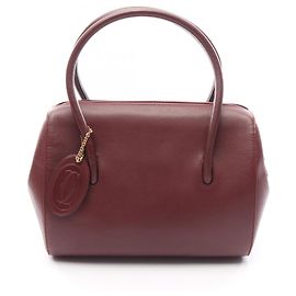 Cartier Must Line Handbag Dark red
