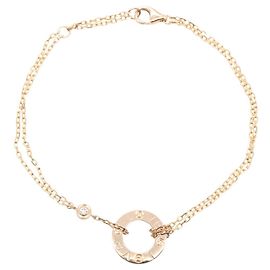 Bracciale Love Circle 2PD in oro rosa 18K Cartier D'oro Altro