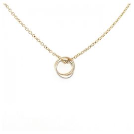 Colar Trinity Cartier Dourado