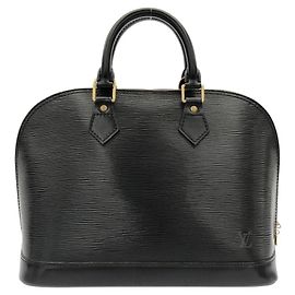 Bolsa Louis Vuitton Epi Alma PM Preto