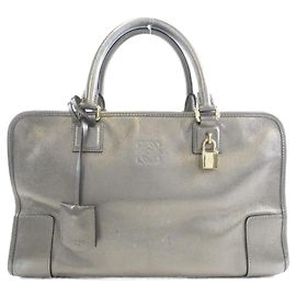 Sac à main Loewe Amazona Marron Bronze