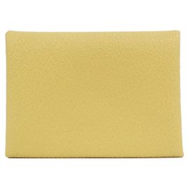 Hermès Hermes Calvi Duo Wallet/Coin Case Other