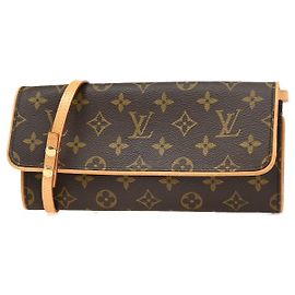 Louis Vuitton Twin Monogram Canvas GM Marron