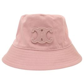 Céline CELINE BOB TRIOMPHE HAT 2AUE0968P.25PY M 50 COTTON GABARDINE PINK Pink
