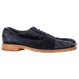 Scarpe Derby con lacci Tod's in scamosciato blu navy Blu navy