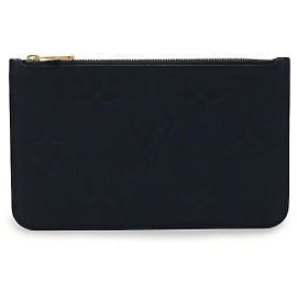 Pochette Louis Vuitton Neverfull Monogram Empreinte Blu